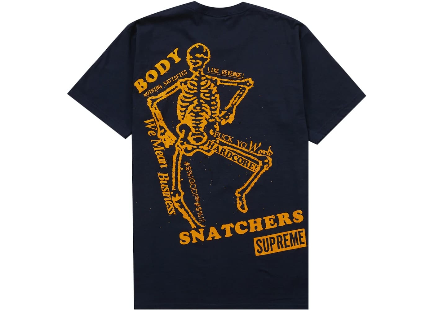 Supreme Body Snatchers Tee Navy – YankeeKicks Online