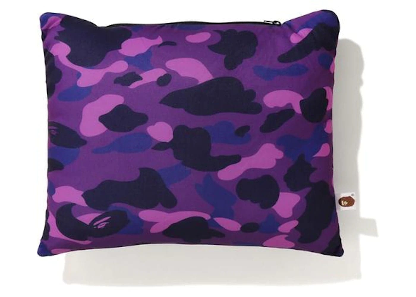 BAPE Color Camo 2Way Neck Pillow Purple