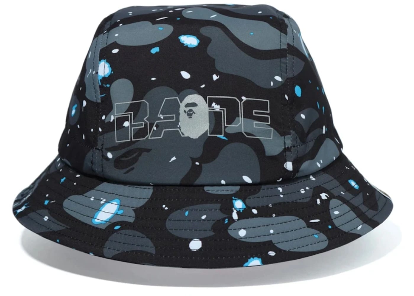 Buy BAPE Space Camo Shark Full Zip Hoodie 'Black' - 0039