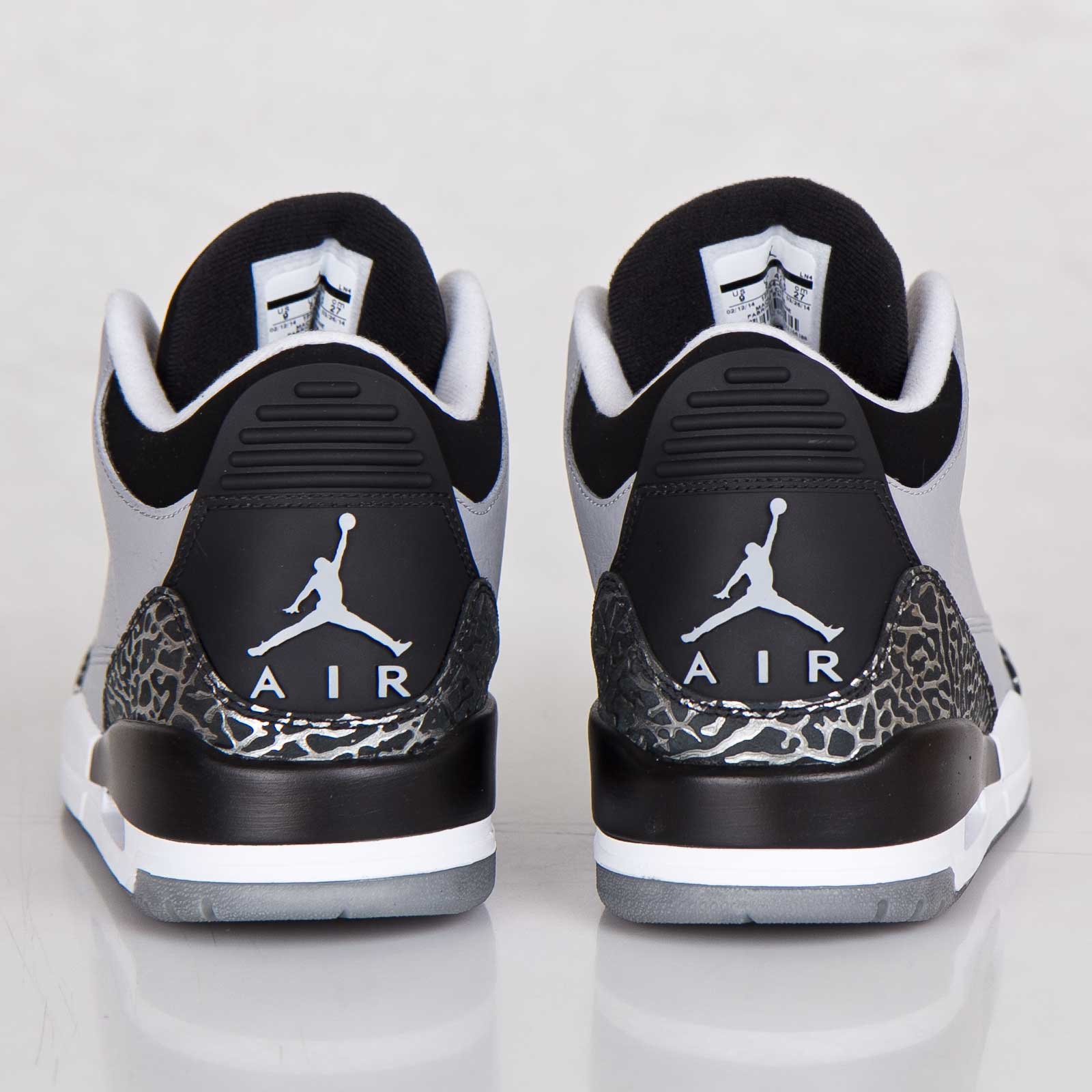 nike shoes outlet Air Jordan 3 Wolf Grey chcheap nike shoes