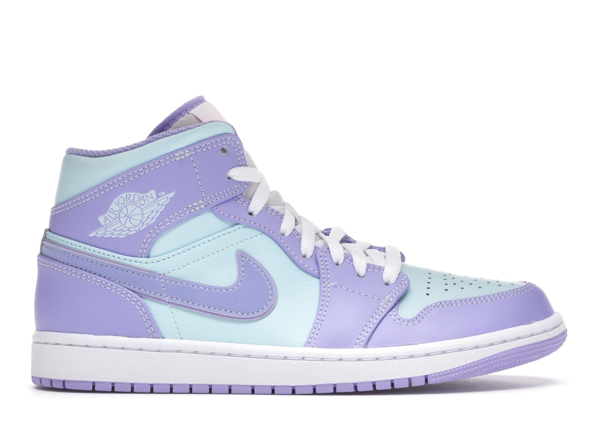 nike jordan 1 mid light violet
