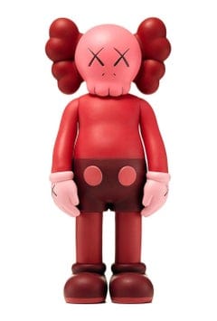 KAWS Companion Open Edition Vinyl Figure Red – YankeeKicks Online