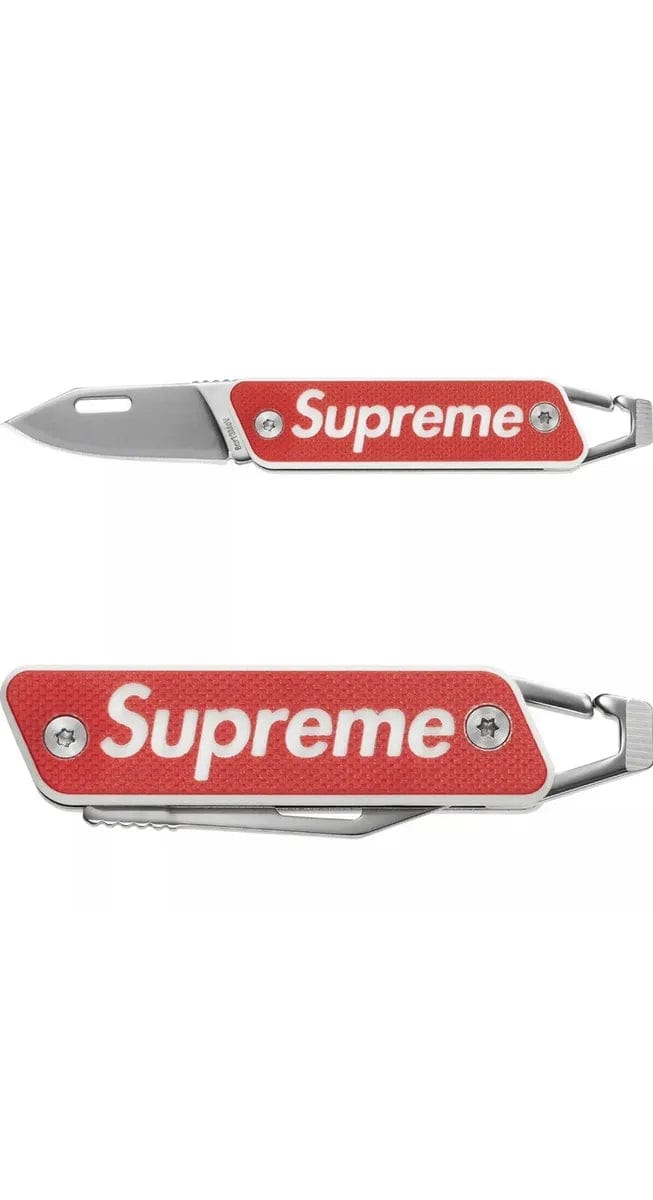 Supreme TRUE Modern Keychain Knife Red – YankeeKicks Online Supreme TRUE Modern Keychain Knife Red – YankeeKicks Online