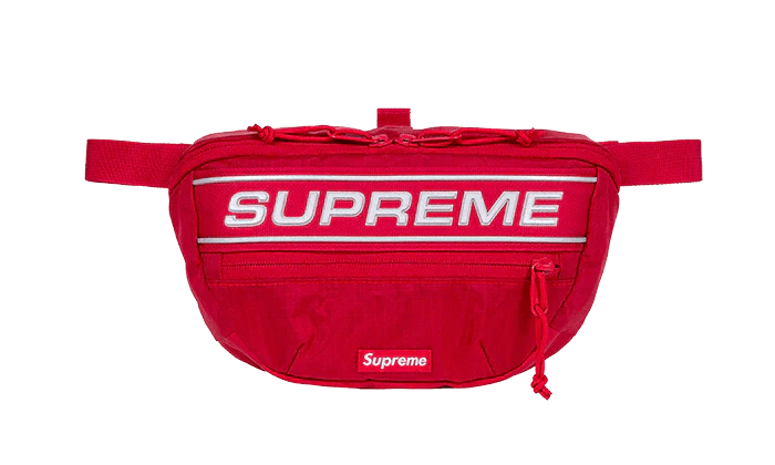 Supreme Logo Backpack Red