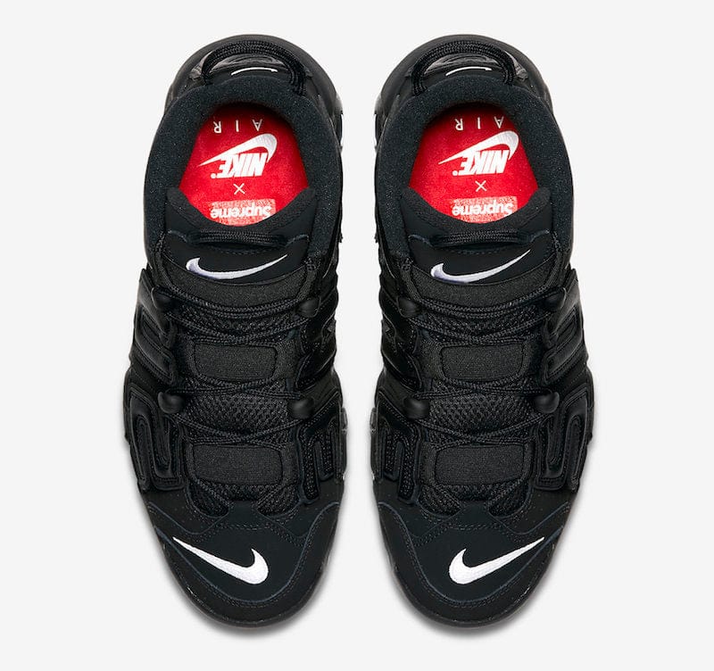 Nike Supreme x Air More Uptempo 'Black