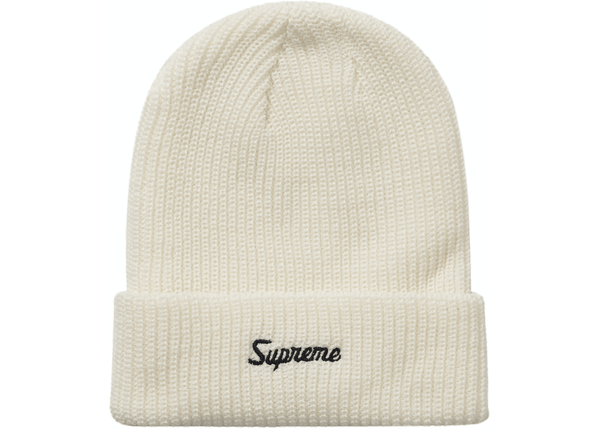 Supreme Loose Gauge Beanie FW18 natural-