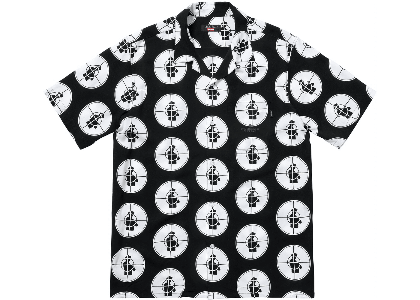 Supreme UNDERCOVER/Public Enemy Rayon Shirt Black – YankeeKicks Online